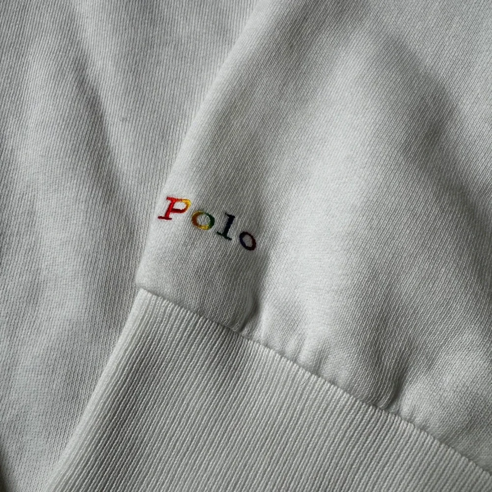 Polo Ralph Lauren Pride XXL LGBTQ Rainbow Big Pony Embroidered Hoodie Sweatshirt